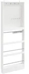 SoBuy Wandgarderobe, Ahorn, Fell, 70x190x12 cm, Garderobe, Garderobenleisten &