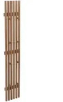 MCW Garderobenpaneel, Eiche Wotan, Holz, Asteiche, 21x120x6 cm, Garderobe,