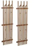 MCW Garderobenpaneel, Eiche Wotan, Holz, Asteiche, 40x135x11 cm, Garderobe,