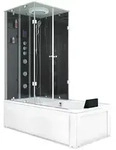 AcquaVapore by Sandra Jentho Whirlpool, Schwarz, Glas, Kunststoff, Metall,