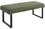 MCW Sitzbank, Gr&uuml;n, Textil, 120x49x44 cm, Esszimmer, B&auml;nke, Sitzb&auml;nke