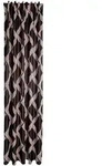 Fertigvorhang, Schwarz, Chrom, Textil, Streifen, 140x245 cm, Oeko-Tex&reg;...