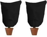 Pflanzenschutzhaube, Schwarz, Textil, 80x1x100 cm, Gartenzubeh&ouml;r