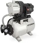 Hyundai Hauswasserwerk, Silber, Metall, 1,200 W, 27.5x51.4x48.1 cm, Freizeit,...