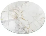 Tulup Tischplatte, Wei&szlig;, Glas, Rund, 50x50x0.4 cm, Esszimmer, Tische,...