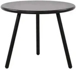 CLP Couchtisch, Schwarz, Metall, Rund, 50x40x50 cm, Wohnzimmer,...