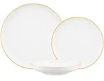 Seltmann Weiden Teller-Set, Orange, Keramik, 18-teilig, Rund, 2x2x2 cm, Essen &