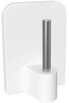 Interdeco Klebehaken, Wei&szlig;, Kunststoff, Metall, 1.7x2.4x1.2 cm, Wohntextilien,