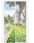 Fliegengitter, Wei&szlig;, Textil, 80x200x2 cm, Wohntextilien, Gardinen & Vorh&auml;nge,