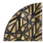 Tulup Glasplatte, Braun, Glas, Formgebogen, 100x100x0.4 cm, Kleinm&ouml;bel, Kamine...