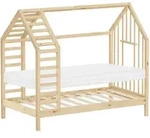 Ml-Design Kinderbett, Natur, Holz, Kiefer, Rechteckig, 80x160 cm, Kinderzimmer &