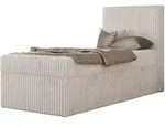MKS Jugendbett, Beige, Textil, 1-Sitzer, Rechteckig, 200x90 cm, Kinderzimmer &