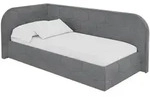 Altdecor Einzellbett, Schiefer, Textil, 80x200 cm, Kinderzimmer & Jugendzimmer,