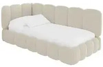 Altdecor Einzellbett, Perlmutt, Textil, 100x200 cm, Kinderzimmer & Jugendzimmer,