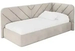 Altdecor Einzellbett, Ecru, Textil, 90x200 cm, Kinderzimmer & Jugendzimmer,