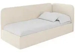 Altdecor Einzellbett, Creme, Textil, 90x200 cm, Kinderzimmer & Jugendzimmer,