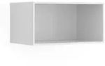 Vicco Schrankaufsatz, Wei&szlig;, Holzwerkstoff, Rechteckig, 80x40x50 cm,...