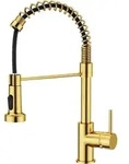 K&uuml;chenarmatur, Gold, Metall, 5x49.5x27.5 cm, K&uuml;chen, K&uuml;chenausstattung,
