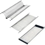 Emuca Abtropfgestell, Edelstahl, Metall, 25x14x68.5 cm, Kochen, K&uuml;chenhelfer,