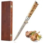 Zayiko Ausbeinmesser, Ahorn, Holz, Metall, Echtholz, 31 cm, Kochen,...