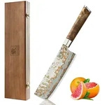Zayiko Nakiri, Ahorn, Holz, Metall, Echtholz, 31 cm, Kochen, K&uuml;chenmesser,