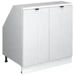 Vicco Dachschr&auml;genschrank, Wei&szlig;, Wei&szlig;, Holzwerkstoff, 1 F&auml;cher, Rechteckig,