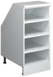 Vicco Dachschr&auml;genschrank, Wei&szlig;, Wei&szlig;, Holzwerkstoff, 4 F&auml;cher, Rechteckig,