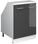 Vicco Dachschr&auml;genschrank, Anthrazit, Wei&szlig;, Holzwerkstoff, 1 F&auml;cher,...