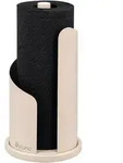 eluno K&uuml;chenrollenhalter, Beige, Metall, 15.5x31x15.5 cm, K&uuml;chenzubeh&ouml;r,