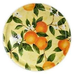 Lashuma Tablett, Gelb, Kunststoff, Essen/Getr&auml;nk, Rund, 40x2x40 cm,