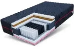 FDM Taschenfederkernmatratze, Schwarz, Textil, H3 + H4, F&uuml;llung:...