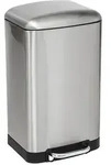 5five Simply Smart M&uuml;lleimer, Silber, Metall, 29.5x53.3x30 cm, K&uuml;chen,