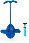 Relaxdays H&uuml;pfball, Blau, Kunststoff, 39x29 cm, unisex, Outdoor Spielzeug