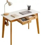Computertisch, Wei&szlig;, Holz, 50x75x100 cm, Arbeitszimmer, Schreibtische, B&uuml;rotische