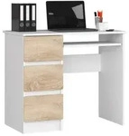 Raumhirsch Furniture Schreibtisch, Wei&szlig;, Holzwerkstoff, Rechteckig, 85x77x124...