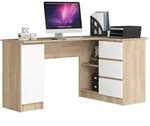 Raumhirsch Furniture Schreibtisch, Wei&szlig;, Holzwerkstoff, Rechteckig, 92x77x80...