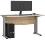 Raumhirsch Furniture Schreibtisch, Sonoma Eiche, Holzwerkstoff, Rechteckig,...