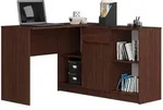 Raumhirsch Furniture Schreibtisch, Dunkelbraun, Holzwerkstoff, Rechteckig,...
