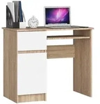 Raumhirsch Furniture Schreibtisch, Wei&szlig;, Holzwerkstoff, Rechteckig, 50x77x80...