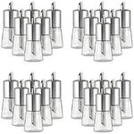 Ritzenhoff Breker Zuckerstreuer, Transparent, Silber, Glas, Metall, 7x16x7 cm,