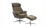 Kawola Relaxsessel, Grau, Metall, 1-Sitzer, F&uuml;llung: Schaumstoff, 83x110x89 cm,