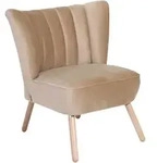 Max Winzer Sessel, Sand, Holz, Buche, 70x80x66 cm, Goldenes M, Made in Germany,
