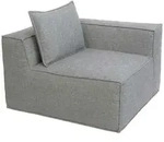 MCW Eckteil, Hellgrau, Textil, 97x63x97 cm, Wohnzimmer, Sessel, Polstersessel
