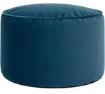 icon Sitzpouf, Blau, Textil, Zylindrisch, 55x35x55 cm, Wohnzimmer, Hocker, Poufs