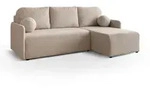 Lookway Ecksofa, Beige, Textil, 213x145 cm, Wohnzimmer, Sofas & Couches,