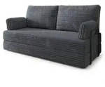 Masseno Bettsofa, Dunkelgrau, Textil, 3-Sitzer, 170x86x80 cm, Wohnzimmer, Sofas...