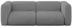 Altdecor Modulares, Schiefer, Kunststoff, 2-Sitzer, 228x70x89 cm, Wohnzimmer, Sofas &