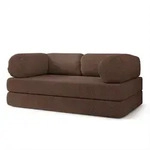 Masseno Bettsofa, Braun, Textil, 3-Sitzer, 170x68x80 cm, Wohnzimmer, Sofas &...