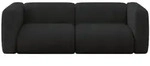 Altdecor Modulares, Anthrazit, Kunststoff, 2-Sitzer, 228x70x89 cm, Wohnzimmer, Sofas