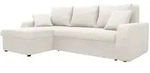 Mirjan24 Ecksofa, Champagner, Kunststoff, 5-Sitzer, einzeln stellbar,L-Form,...